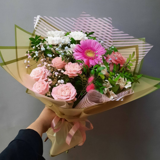 Букет цветов "Летнее утро"